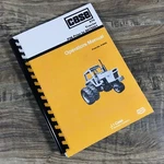 Case 970 Tractor Operators Manual Owners Book Maintenance Pin Prior 8675001. Fixed Price $22.97.