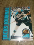 Journal Cleveland Lumberjacks Hockey Magazine 1997 1998 Ihl Program. Fixed Price $14.99.