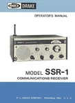 R.ldrake SSR-1 SSR1 Communication Receiver Manual. Fixed Price $10.99.