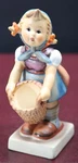 Goebel M.i. Hummel Figurine #73 "little Helper" TMK5, 4" Tall, Germany. Fixed Price $15.95.