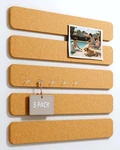 Fluxynara 5-PACK Felt Strip Board Sunset Yellow Wall With Pins. Fixed Price $17.50.