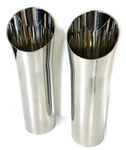 1968-72 Oldsmobile Cutlass 442 Chrome Stainless Steel Trumpet Exhaust Tips. Fixed Price $99.98.
