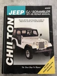Jeep Cj/scrambler 1971-86 Chilton Manual 40202 Free Shipping. Fixed Price $22.00.