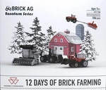 Massey Ferguson Brick Set Days Of Farming Advent Calendar, 12-PIECE. Fixed Price $110.00.