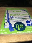 1953 Kleins Klein's Sporting Goods Catalog Guns Fishing Gear Chicago 160 Pages. Fixed Price $28.75.