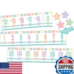Teacher Created Resources Pastel Pop Number Line (-20 To +120) Bulletin Board (t. Fixed Price $39.74.
