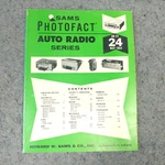 Service Manual Sams Photofact Auto Radio Series AR-24 Vol. Vintage May 1964. Fixed Price $9.88.