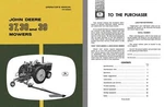 John Deere 37, 38, And Mowers Operators Manual OM-E39954. Fixed Price $14.95.