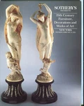 Sothebys Auction Catalog Feb 21 1991 19TH Century Furniture Decorations Art. Fixed Price $52.45.