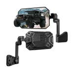 Side Mirrors Replacement Fit For 1987-2006 Jeep Wrangler Yj Tj, Us Flag Pattern. Fixed Price $95.85.