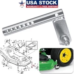 AM129501 Mower Deck Left Gauge Wheel Arm For John Deere Ztracks 1550 1570 1575. Fixed Price $46.35.