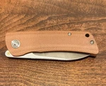 Petrified Fish Flavorist Folding Knife 3.13" K110 Steel Blade Micarta Handle Edc. Fixed Price $25.00.
