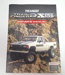 RC4WD Trail Finder 2 "lwb" W/ 1987 Toyota Xtracab Owners Manual Z-RTR0064. Fixed Price $15.99.