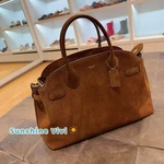 Nwt Coach Soft Empire Carryall Bag 40 Brass/warm Brown CBN42 Suede Leather. Fixed Price $999.00.