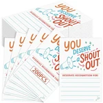 200 Count Shout Cards For Teachers Students Employees Staff Office Positi.... Fixed Price $28.36.