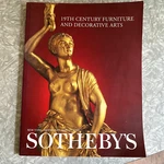 Sothebys Auction Catalog 2000 New York 19TH Century Furniture Decorative Art. Fixed Price $15.11.