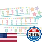 Teacher Created Resources Pastel Pop Number Line -20 To 120 Bulletin Board. Fixed Price $39.87.