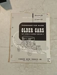 Vtg 1966 Standard Motor Blue Streak Ignition Parts Guide Older Cars Catalog. Fixed Price $13.75.