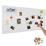 Foldable Bulletin Board, 72X48 Inch Cork Alternative, Felt Pin For W. Fixed Price $66.32.