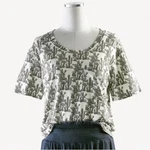 Kate Quinn Womens Short Sleeve Boxy Top Neutral Cactus Xs New. Fixed Price $22.00.