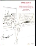 Sothebys Auction Catalog Feb 25 1993 Impressionist Modern Contemporary Art. Fixed Price $26.20.