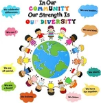 31 Pcs Bulletin Board Set Classroom Diverse Multicolor. Fixed Price $14.80.