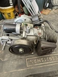 Complete Engine Assembly Montgomery Ward Tmy 24062A. Fixed Price $28.00.
