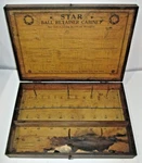 Antique Vintage Star Ball Retainers Bearings Cabinet Display Advertising Bsmt. Fixed Price $350.00.