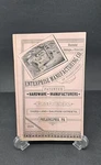 Enterprise Manufacturing Toy Banks Sad Irons 1884 Illustrated Catalog 1883-B3-49. Fixed Price $119.95.
