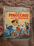 Vintage Walt Disney's Pinocchio And The Whale, Lgb #101, 1ST Ed, 24 Pgs Complete. Fixed Price $8.48.