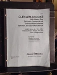 Cleaver Brooks Co-current Manual Water Softeners 30-1 Thru 120-2 Hp 750-173 Vg. Fixed Price $19.00.