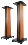 (2) Rockville SS36C Classic Wood Grain 36" Speaker Stands Fits Adam Audio A4V. Fixed Price $149.95.
