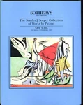 Sothebys Auction Catalog 1993 Stanley J. Seeger Collection Of Works Picasso. Fixed Price $41.95.