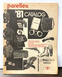 Vintage Parellex '81 Catalog Paperback (FC110-1Q2580. Fixed Price $24.95.