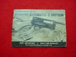 Vintage Browning A-5- Automatic Shotgun Owners Manual- 1968- Sweet 16- Nice !. Fixed Price $17.50.