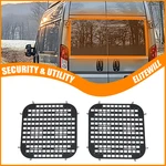 Van Window Safety Screen For Ram Promaster High Roof Rear Door Molle Panel Steel. Fixed Price $69.00.