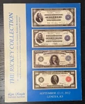 2012 Lyn Knight Catalog - Large Size Federal Reserve Banknotes. Fixed Price $29.99.