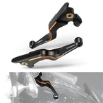 Orange Hand Levers Brake Clutch Rod Compatible With Harley Road King Classic .... Fixed Price $90.85.