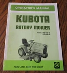 Kubota RC40-G RC44-G Rotary Mowers Operators Owners Part List Manual Tractor. Fixed Price $10.39.