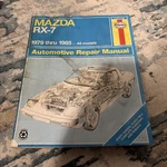 Haynes Mazda RX-7 Car Service & Repair Manual 1979 Thru 1985 61035 / 460. Fixed Price $14.99.