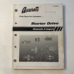 Ace Electric Accurate 1997 Starter Drive Domestic & Import CT-09APG. Fixed Price $10.79.
