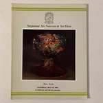Christies Important Art Nouveau Deco Auction Catalog 1981 Lalique Glass Tiffany. Fixed Price $17.99.