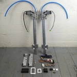 1964-70 Chevy G-series Van Power Window Kit Door Panel Steel Channel W/switches. Fixed Price $439.95.