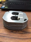 (18-PCS) Raco Incorporated 4-INCH Duplex Receptacle Octagon Cover 731 (CT1). Fixed Price $75.00.