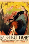 Fashion Lady Le Chat Noir Black Cat France French Vintage Wall - Poster 20X30. Fixed Price $23.98.
