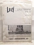 Used Operators Manual For Lelyterra 614-52 Rotary Harrow Ref # 9252025-1051. Fixed Price $10.00.