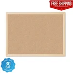 Brands Cork Bulletin Board, 17" X 23", Birch Frame, 4973U. Fixed Price $22.85.