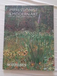 Sothebys Impressionist And Modern Art Catalog 1999 London Degas Miro Chagall. Fixed Price $19.99.
