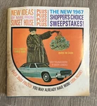 Sunset House Shoppers Choice Sweepstakes Vtg Catalog 1967 Novelties Mail Order. Fixed Price $8.50.