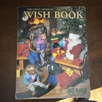 Sears The Great American Wish Book 1992 Illustrated Christmas Toys Catalog. Fixed Price $24.50.